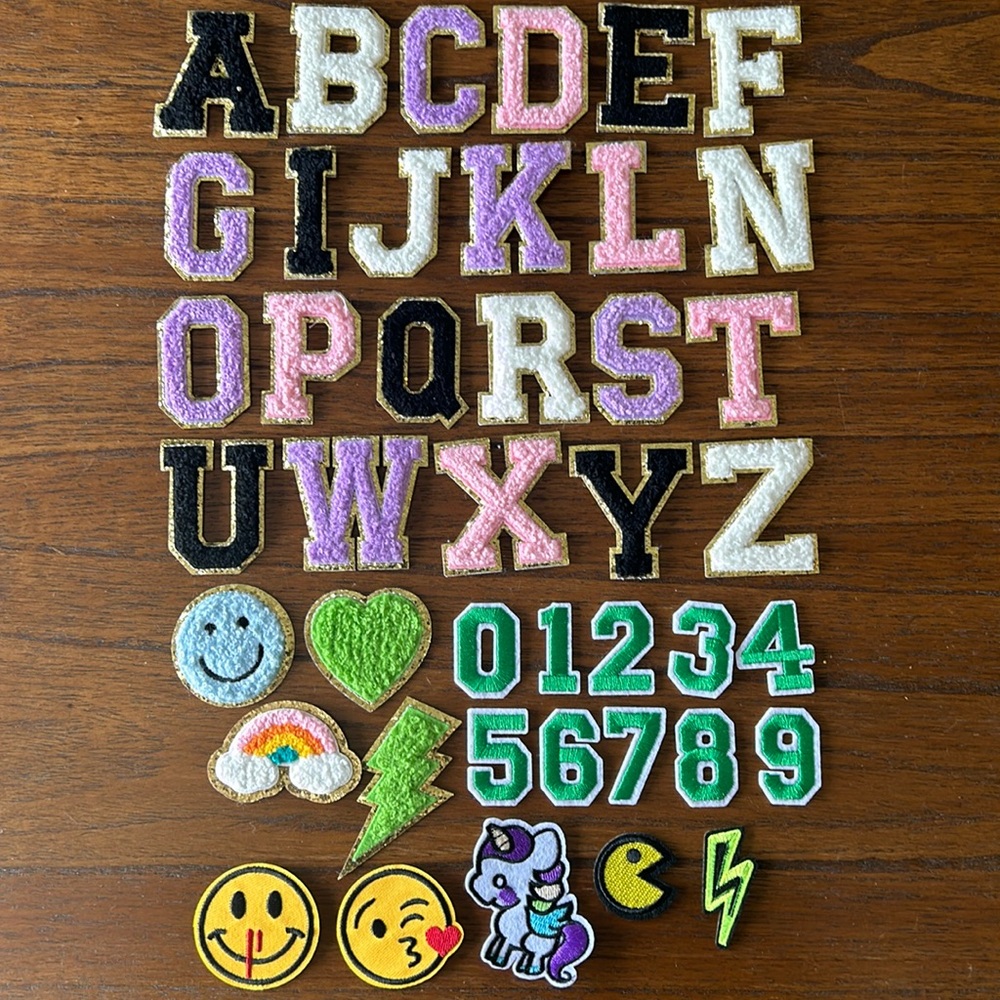 Misc Iron on Patches!